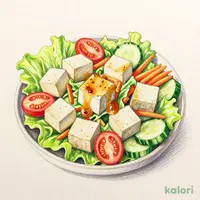 よへいサラダ～国産大豆の豆腐使用～