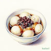 ミニ白玉あんみつ