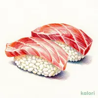 Medium Fatty Tuna Nigiri Sushi