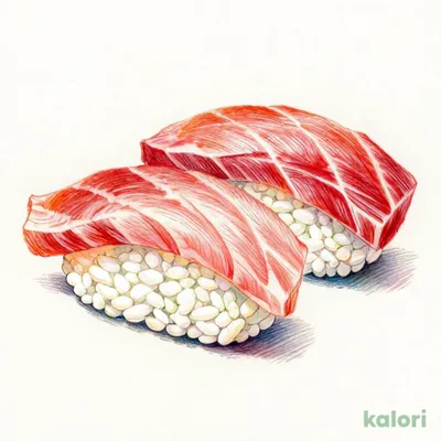 中とろ握り