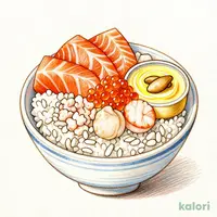 北海ちらし＋茶碗蒸しセット