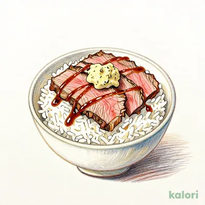 Small Roast Beef Rice Bowl