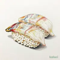 Domestic Red Sea Bream Sushi