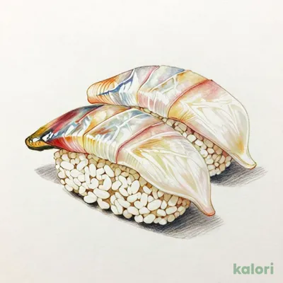 Domestic Red Sea Bream Sushi