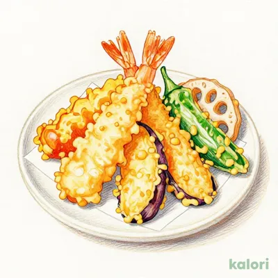 天ぷら7種盛り