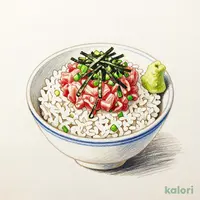 小まぐろたたき丼