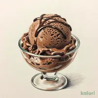 朝食追加アイス）チョコ