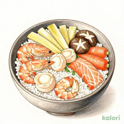 海鮮五目釜めし