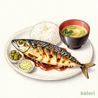 Striped Atka Mackerel Marinated in Soy Sauce and Kelp Broth Set Meal
