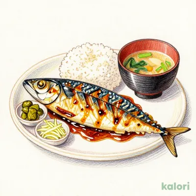 縞ホッケの醤油昆布だし漬定食