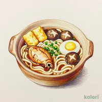 華屋の味噌煮込みうどん