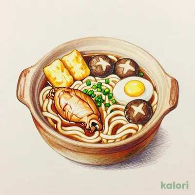 華屋の味噌煮込みうどん