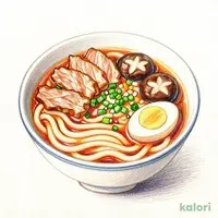 華屋の大辛味噌煮込みうどん