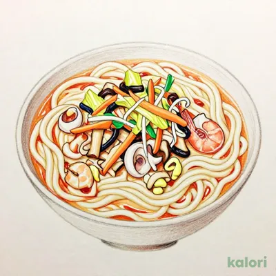 華屋の辛味ちゃんぽんうどん