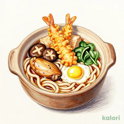 華屋の鍋焼きうどん
