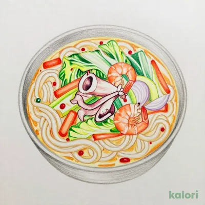 辛味ちゃんぽんうどん（麺半量）