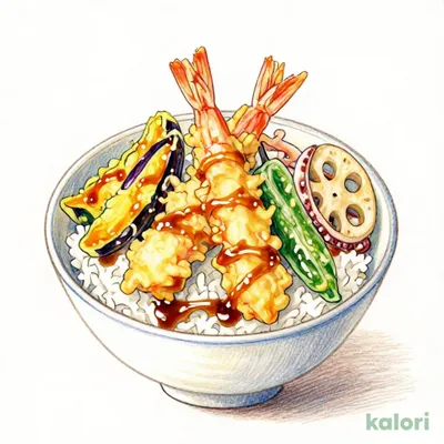 7-Kind Tempura Rice Bowl