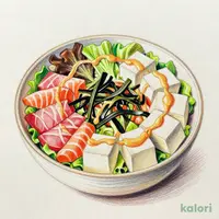 小丼シリーズ）海鮮豆腐サラダ