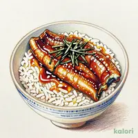 双味セット）小煮穴子丼
