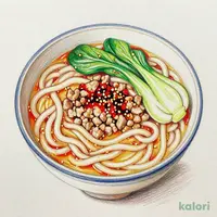 濃厚ごまタレのピリ辛坦々うどん