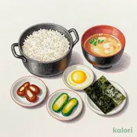 こだわり卵 釜炊きごはん朝食