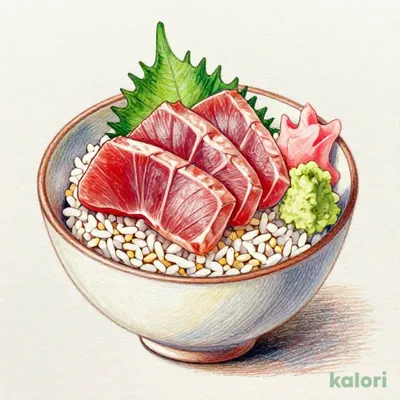 Bluefin Tuna Fatty & Medium Fatty Tuna Rice Bowl