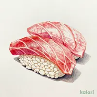 Bluefin Fatty Tuna Nigiri, 2 pcs