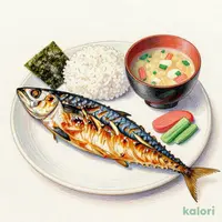よへいの和朝食～釜炊きごはん～（鯖の塩焼き）