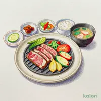 「彩」宴会コース（陶板焼き）1,147