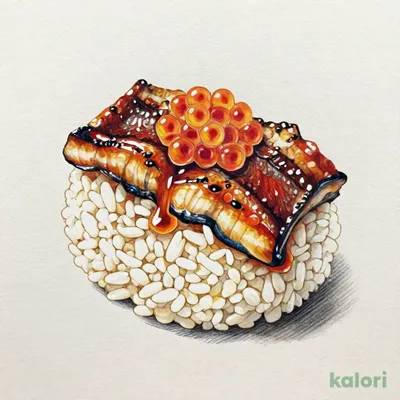 Domestic Conger Eel and Salmon Roe Kamameshi