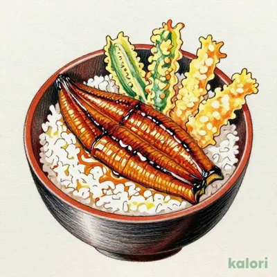 Premium Eel Kamameshi and 7-Piece Tempura Set
