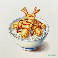小牡蠣天丼