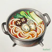 広島県産牡蠣の味噌煮込みうどん