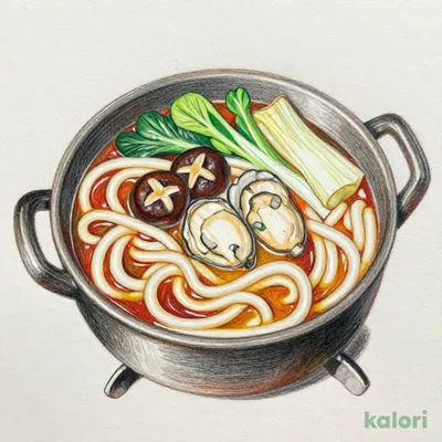 広島県産牡蠣の味噌煮込みうどん