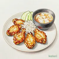 鶏竜田の食べ比べとしらすおろし定食1,310