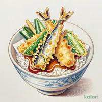 Autumn Seasonal Tempura Rice Bowl (Hokkaido Pacific Saury)