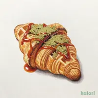 きなこ＆キャラメルクロッフル