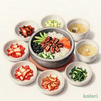 カルビ石焼ビビンバセット