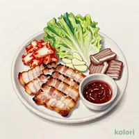 サムギョプサル＆牛カルビセット