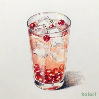 ザクロ酢サワー