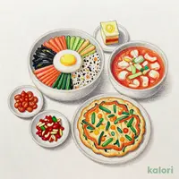 ハーフ＆ハーフセット（温玉野菜ビビンバ＋スンドゥブ）