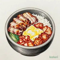 春限定 ハーフ＆ハーフ（サムギョプサル石焼ビビンバ＋サムギョプサル＆チーズタッカルビ）