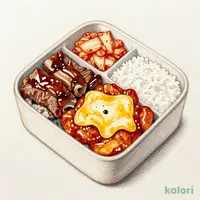 牛カルビ＆チーズタッカルビセット
