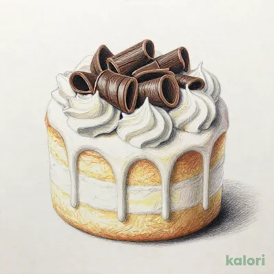 ブラック＆ホワイトチョコレートケーキ