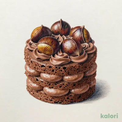 マロンチョコレートケーキ