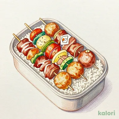 やきとり弁当バラエティ