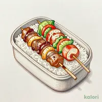 やきとり弁当野菜ミックス