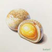 Kamujapan (Kinako-dusted Chewy Bread)