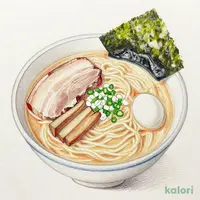 濃厚豚骨醤油ラーメン