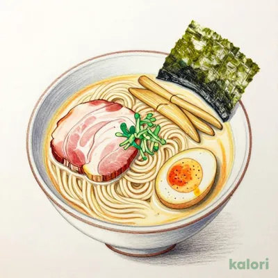 Seasoned Egg Tonkotsu Ramen